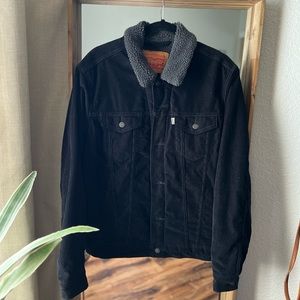 Levi’s Corduroy Sherpa Lined Trucker Jacket